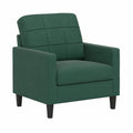Divano angolare in velluto verde scuro, set di 3 pezzi con cuscino cervicale, per soggiorno moderno, 226 cm, struttura in metallo robusto e comodo